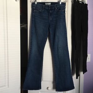 Dark-wash Gap perfect bootcut jeans